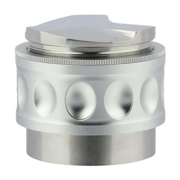 Distribuidor de café Tamper 51/53/58mm Doble cabezal Nivelador de café ajustable 53mm Plata