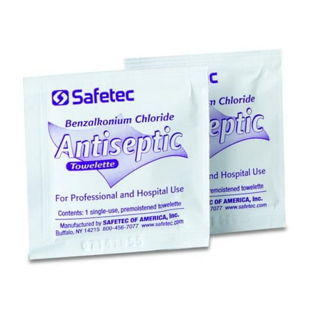 - Antiseptic Towelette - Alcohol-Free (Benzalkonium Chloride)