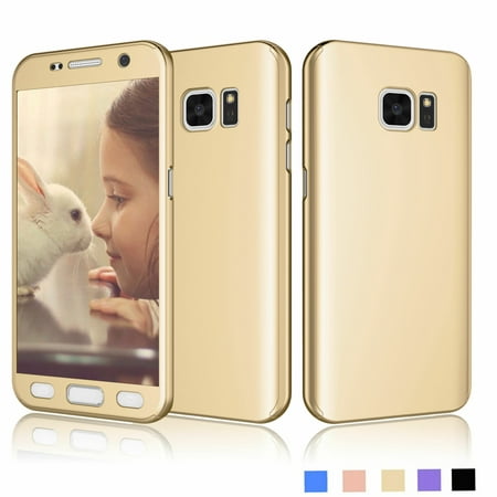Galaxy S7 Edge, Samsung S7 Edge Cover, Case For Galaxy S7 Edge, Njjex [Shock Absorption] Drop Protection Hard Case Full Protective Plastic Case Cover Samsung Galaxy S7 Edge G935 -