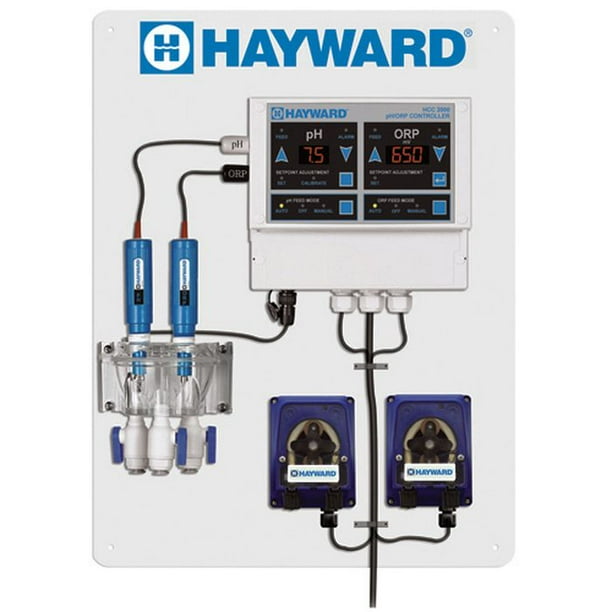 Hayward HCC 2000 pH/ORP Chemistry Controller & Premounted Pump