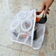 thumbnail image 5 of BRIGHTFUFU 1Ud Mesh Shoe Wash Bag White Foldable Breathable for Laundry Protecting Shoes during Wash, 5 of 8