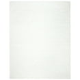 thumbnail image 2 of SAFAVIEH Madrid Miah Solid Polyester Shag Area Rug, Ivory, 11' x 15', 2 of 9