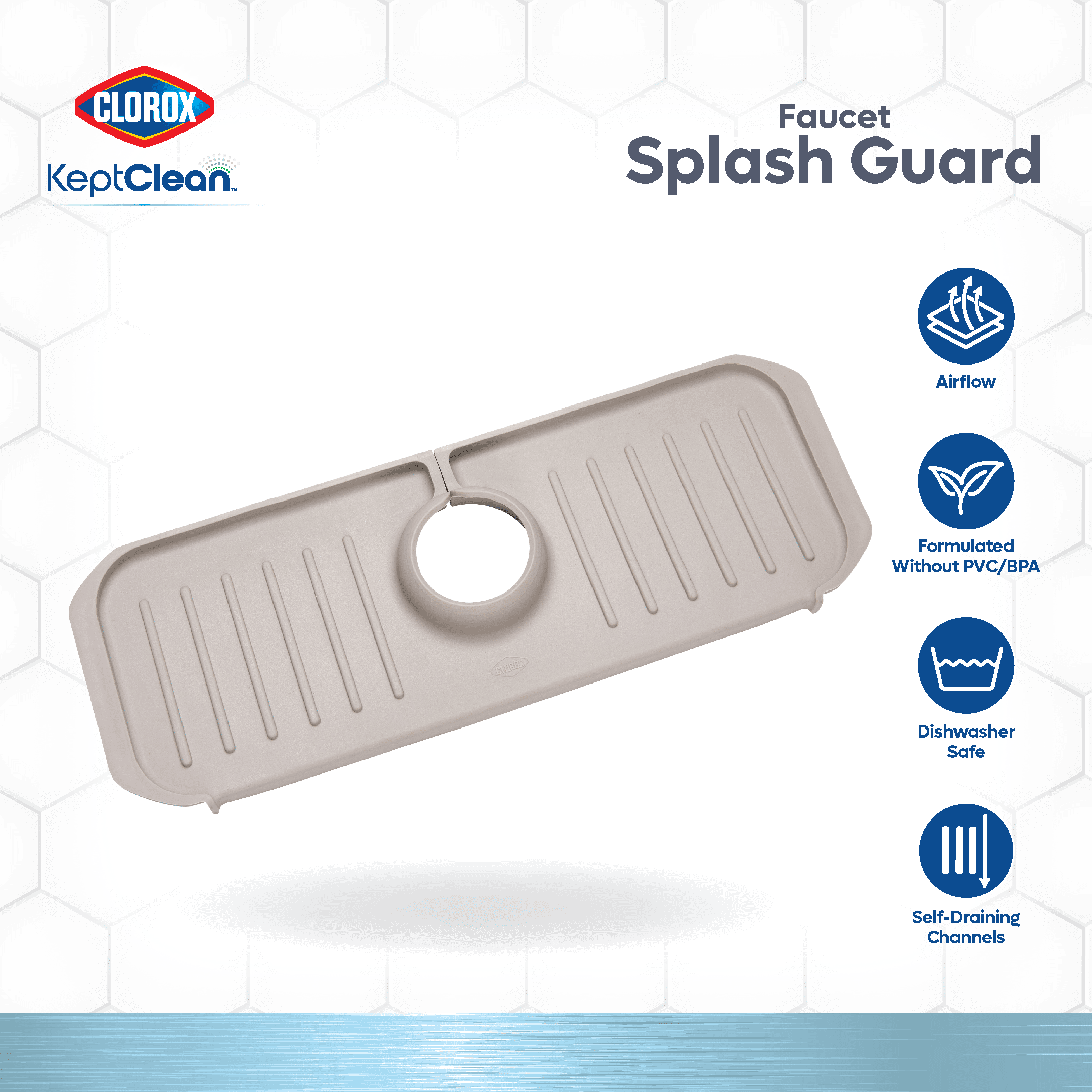 Clorox Faucet Splash Guard - Practical Choice for Kitchen Organization