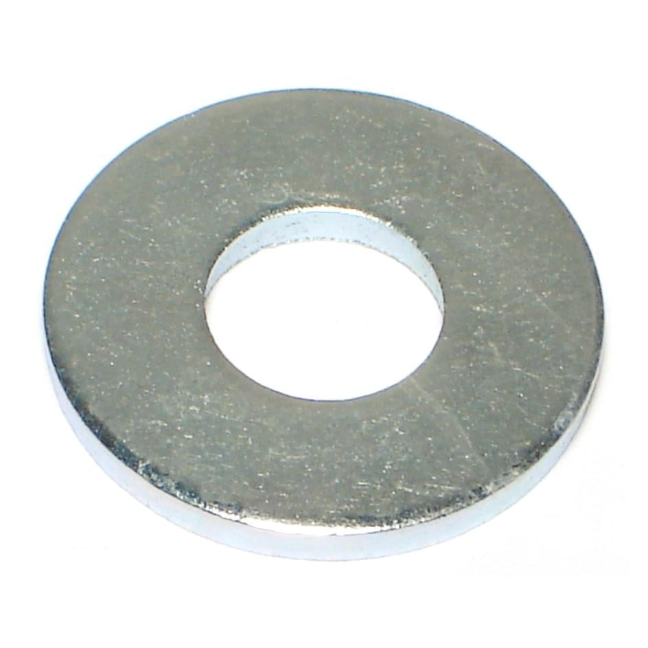 Zinc Plated USS Type A Wide Flat Washer 1/4"x3/4" 300 Pack Low Carbon Steel 