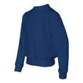 thumbnail image 3 of Youth NuBlend® Fleece Crew - ROYAL - L, 3 of 4