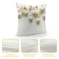 thumbnail image 4 of MDO  Christmas Throw Pillow Covers 18x18 in Short Plush Fluffy Square Farmhouse Pillow Cover with Zipper Print Trendy Theme Pillow Case Protector for Couch Sofa Bed Living Room Decorations Gifts, 4 of 5