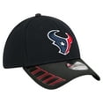 thumbnail image 3 of Men's New Era Navy Houston Texans Visor Hit 39THIRTY Flex Hat, 3 of 5
