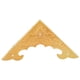 thumbnail image 4 of 20 piezas Protector de esquina de caja de madera, Protector de borde de joyero, Protector decorativo, 58x58x5mm, amarillo, 4 of 5