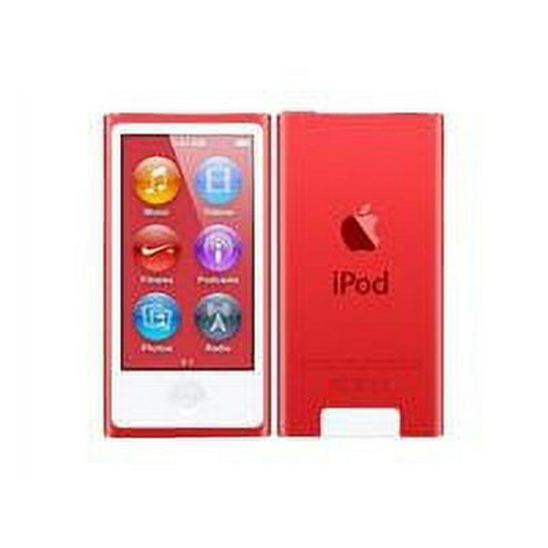 Pre-Owned Apple iPod Nano 7th Generation 16GB Red MP3 Audio Video