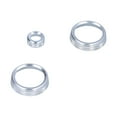 thumbnail image 4 of Climate 3pcs Air Conditioner Audio Volume Knob Cover Fit for Land Rover Defender 2020-2021, 4 of 8