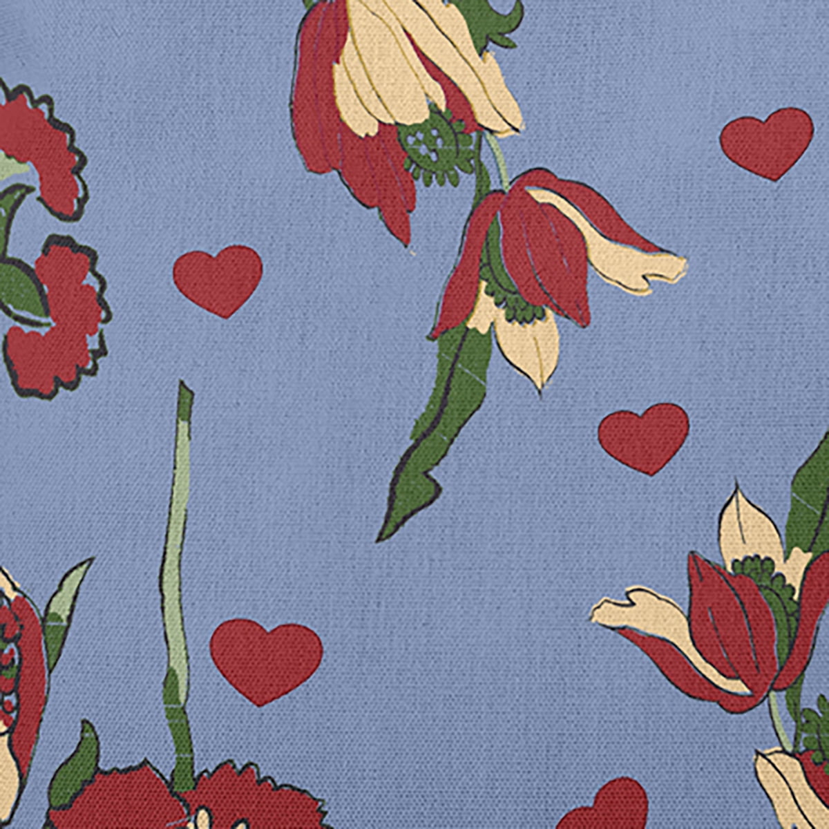 20" x 20" Simply Daisy Love In The Garden Polyester Accent Pillow, Cornflower Qty 1