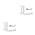 thumbnail image 3 of Seitruly Soporte Universal de aleación de aluminio para auriculares, colgador plegable ajustable para auriculares, soporte para auriculares Blanco Tipo 1 2Conjunto, 3 of 6