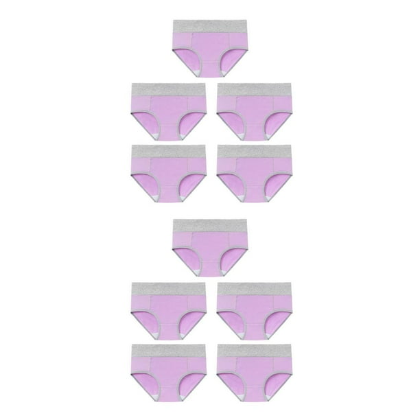 Qarigey 5 piezas de ropa interior de cintura alta sin costuras para mujer, bragas de algodón, cintura elástica, bragas de realce para Type3 NO3