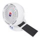thumbnail image 5 of Ventilador Solar Para Acampar, Ventilador Para Acampar Con ángulo Ajustable, Batería Recargable Versátil De 5200 MAh Con Luz LED Para Cortes De Energía, 5 of 7