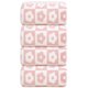 thumbnail image 1 of Juego de 4 toallas de algodón para el rostro, toallas de baño con estampado floral a cuadros para uso diario, 35 x 75 cm, 1 of 5