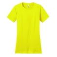thumbnail image 5 of District - Juniors The Concert Tee DT5001 Neon Yellow, 5 of 6