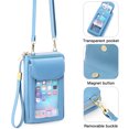 thumbnail image 6 of FALAN MULE Small Cell Phone Crossbody Bag Purse for Women, PU Leather Wallet Purse, 6 of 7