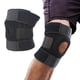 thumbnail image 2 of Rodillera ajustable con bisagra y compresión para hombres y mujeres con envoltura abierta para la rodilla, 2 of 2