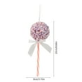 thumbnail image 3 of SLYNSHome Peppermint Candy Ornament,Hanging Candy Balls Decoration Christmas Candy Cane Balls for Christmas Tree Party Home Decor - Pink, 3 of 7