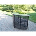 thumbnail image 2 of Oakland Living Morocco Aluminum 9 Piece Patio Dining Set with Chairs, 2 of 3