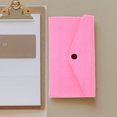 thumbnail image 3 of 10Pcs Felt Pockets Snap Button Envelopes Phone Storage Envelops Small Pockets Felt Storage Bag, 3 of 8
