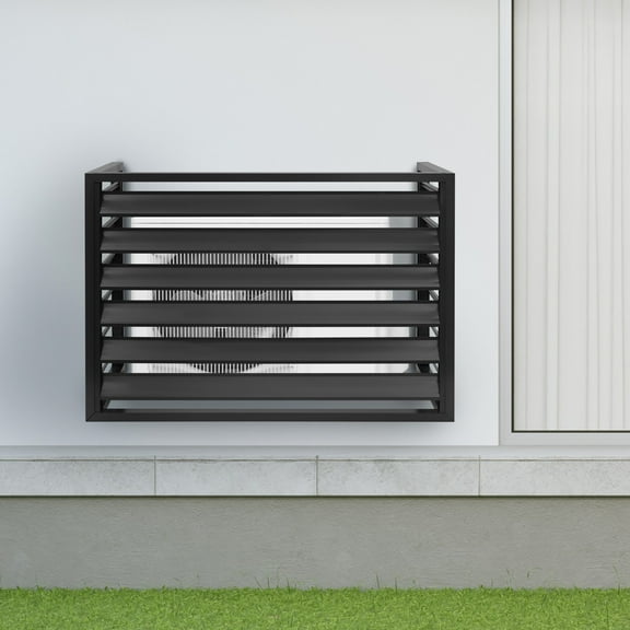 Air Conditioner Fence Cover Outdoor Window AC Units Protection Fence for Your Deck, Patio, Backyard, Garden