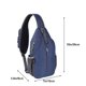thumbnail image 2 of Bolsa de mensajero Sling Mochila Sling Bag Travel Senderismo Pecho Bolsa Mochila Adepaton BST3004313-1, 2 of 5