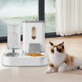 thumbnail image 1 of Comedero y dispensador de agua para mascotas Salvador fuente de agua automática desmontable para perros y conejos pequeños y medianos Gris, 1 of 10