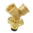 thumbnail image 2 of Propane Gas Splitter Adapter Gas Tank Tee cylinder.   [FUNCTION]Propane Gas Adapter for BBQ Camping Stoves, 2 of 9