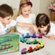 thumbnail image 4 of Conjunto de Tren de Tractor de Pista Magnética | Juguete de rompecabezas de montaje con imanes fuertes - Bloques de construcción educativos - Juego imaginativo creativo - Calidad duradera - 1 juego, 4 of 5