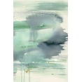 thumbnail image 2 of Goldberger, Jennifer 23x32 White Modern Wood Framed Museum Art Print Titled - Feather Blue Horizon II, 2 of 4
