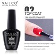 thumbnail image 5 of NAILCO 15ml capa superior y capa Base diseño artístico esmalte de uñas en Gel UV capa Base superior UV LED Gel para decoración de uñas barniz, 5 of 5