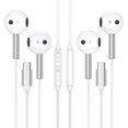 thumbnail image 2 of NSKBBM-Type C Headphones Wired Earbuds Ear Buds for iPhone 17e 17 Pro Max Air 16 Pro Max 16e 16 Plus/Pro 15 Plus USB C In-Ear Headphones Wired USBC iPhone 17 Earbuds Earphones Headsets with Microphon, 2 of 4
