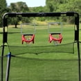 thumbnail image 3 of Skywalker Trampolines 12' Double Basketball Hoop Accessory - Includes 2 Foam Basketballs, Trampoline Add-On Game, 3 of 11
