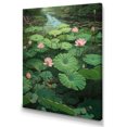 thumbnail image 2 of Designart "Pinklotus Purity In Blossom I" Floral Lotus Wall Art Print, 2 of 5