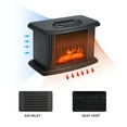 thumbnail image 5 of HIBIBUD Fireplace Stove Freestanding Heater with Realistic 3D Flame,Indoor Stove Heater,1000W Portable Small Fireplace Heater with Thermostat, 5 of 7