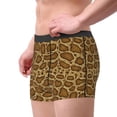thumbnail image 2 of Uemuo Snake Skin Pattern Men's Boxer Briefs,Trunk Anti-Chafing,Comfortable, Durable, and Stylish Underwear-Large, 2 of 9