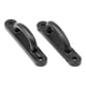 thumbnail image 4 of 2 piezas de pestillo giratorio para tapas de camiones, 5423020000, accesorios profesionales, placas de cierre D negras para puertas de vidrio, 4 of 9