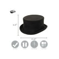 thumbnail image 3 of Black John Bull Hat, 3 of 9