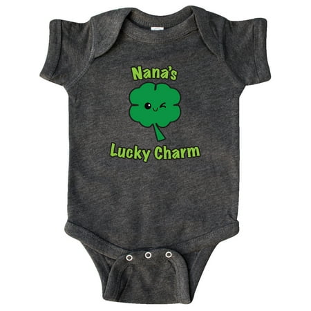 

Inktastic Nana s Lucky Charm Gift Baby Boy or Baby Girl Bodysuit
