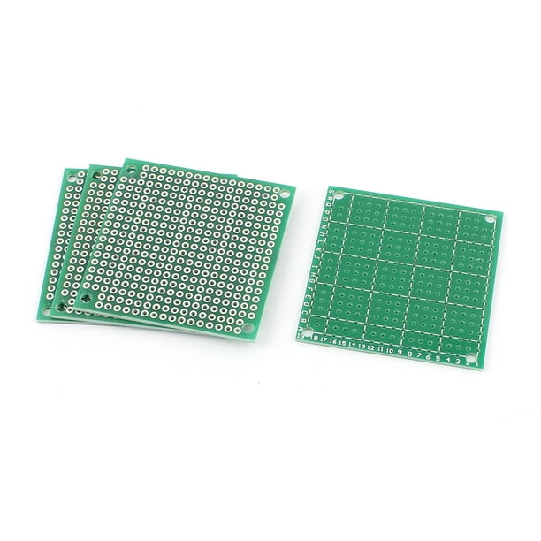 4Pcs 5cm x 5cm Placa PCB Universal de Prototipo Electrónico de Papel de un Solo Lado