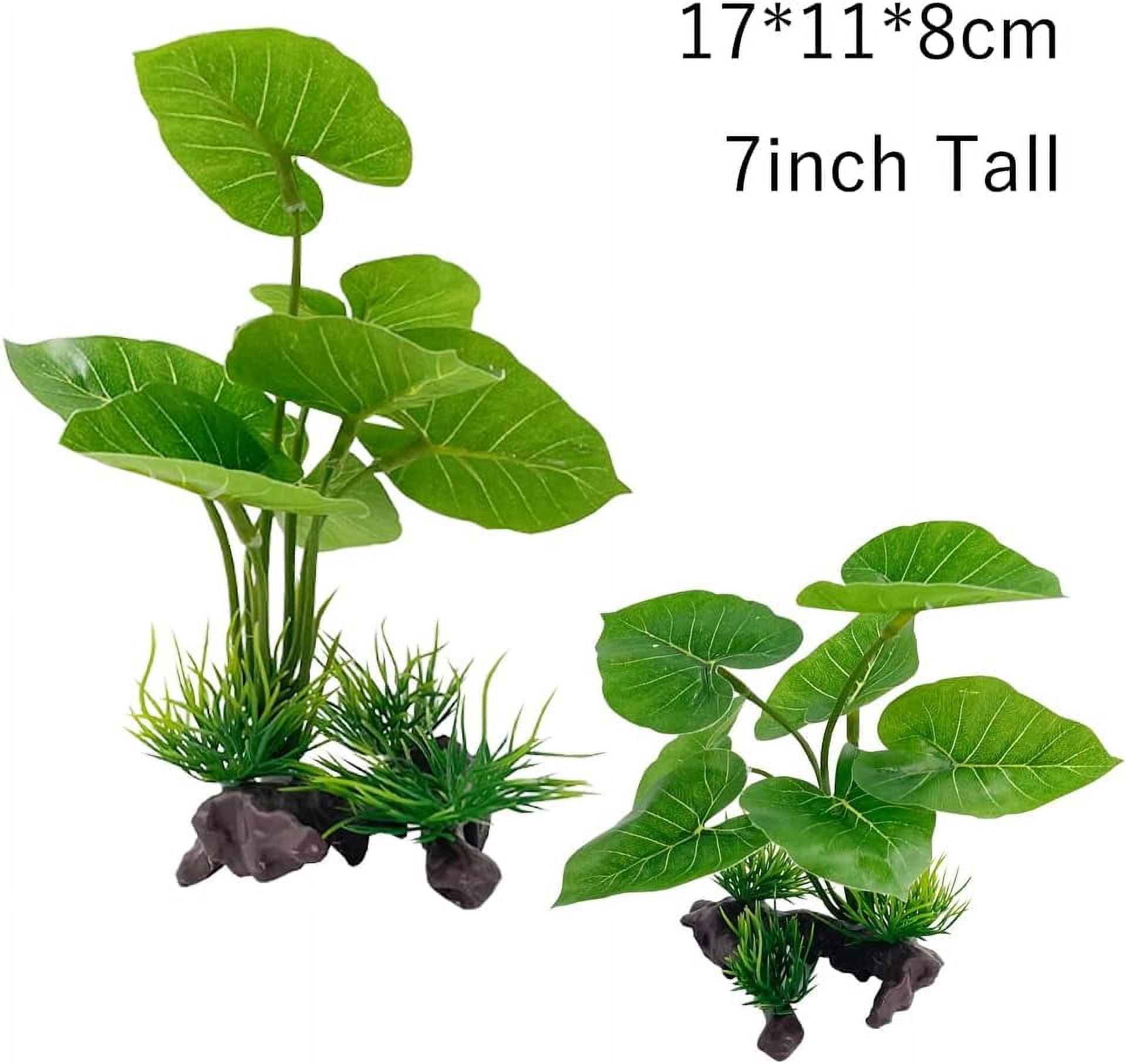 Fish Tank Decorations Aquarium Ornaments Accessories Betta Hides Cave Rest Soft Leaf