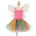 thumbnail image 2 of WEAIXIMIUNG Robe de Vacances Noire Robe d'Été pour Filles Robe Décontractée Robe Tutu en Tulle avec Ailes Ensemble 2-3 Ans, 2 of 7