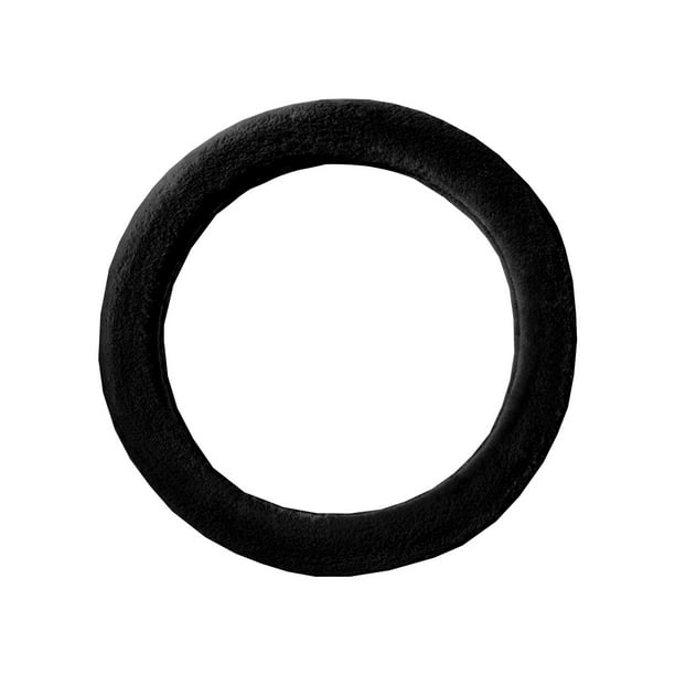 Pisexur Accesorios para coches, Electrónica para cochesFunda de volante de invierno de felpa de 38 cm, adecuada para asientos de coche de 15 pulgadas.