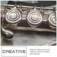 thumbnail image 3 of IDEANATEGRATE 10Pcs Metal Flute Plugs for Beginner Flute in Gold Silver Assorted Color 0.3In, 3 of 8