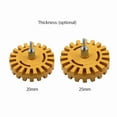 thumbnail image 3 of Roue de Gomme, Roue de Gomme en Caoutchouc Outil de Retrait de Roue Adhésif pour Voitures Autocollants Rubans de Retrait, 3 of 7