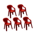 thumbnail image 3 of TISHITA 5 Pcs 1/64 Chaises de Diorama de Garage Ornements Simulation Mobilier d'Atelier Auto Rouge, 3 of 8
