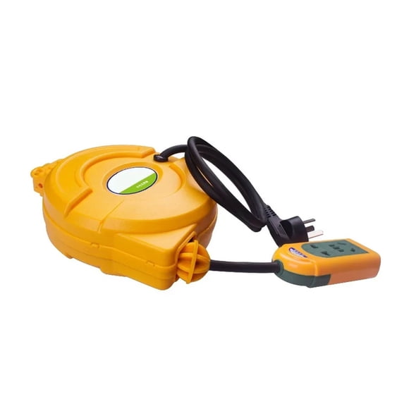 3000W Automatic Retractable Power Cable Reel Wire Telescopic Cable Drum Electric Cable Reel Power Supply NM208