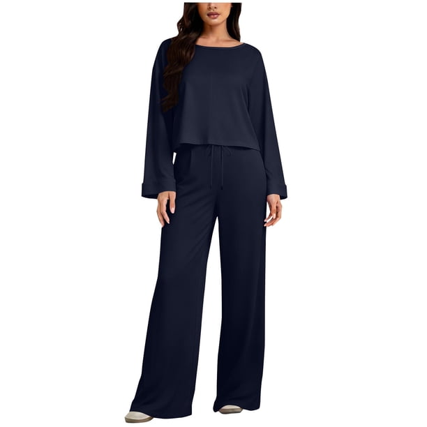 TaTaai Women Solid Cotton Linen Drawstring Waist Wide Straight Leg Capri Pants with Pockets Loose Casual Ladies Fitness Daily Lounge Wear Breathable No Fading Stylish Comfortable Trousers Gift