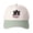 Bean green, variant on COWGIBL UP Letter Embroidered Color Block Trucker Hat Unisex Adjustable Cotton Breathable Fashion Cap for Travel Daily Wear